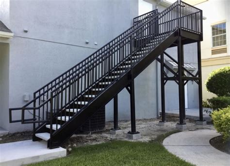 how much should a fabricated metal stair cost|cost to move interior staircase.